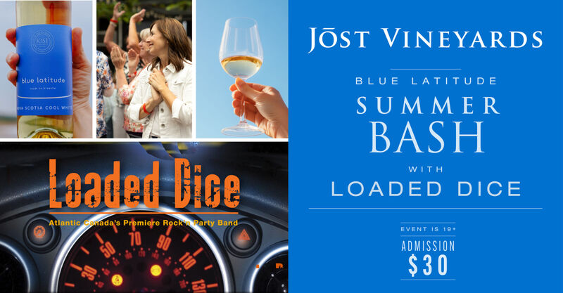Annual Summer Bash at Jost Vineyards with Loaded Dice! Live Music! Complimentary Wine Tastings! Wine Specials!