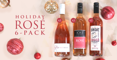 Holiday Rosé Wine 6-Pack