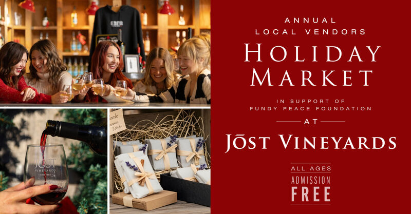 Annual Holiday Vendor Market at Jost Vineyards 2026! Admission is free!