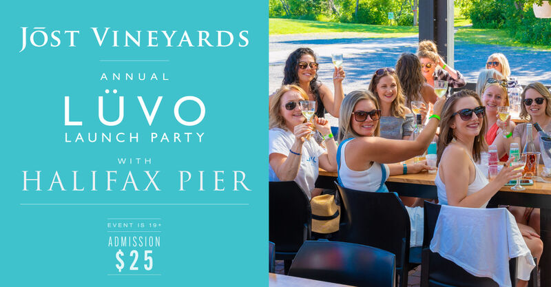 LUVO Launch Party with Halifax Pier. Tickets $25. Event is 19+