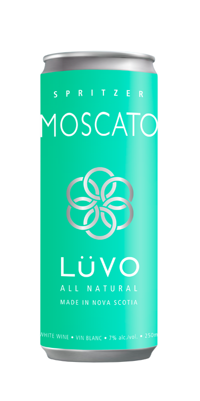 LUVO Moscato Spritzer Wine 250ml can
