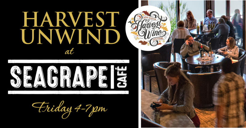 Unwind at Seagrape Café Friday, October 11th from 4-7pm