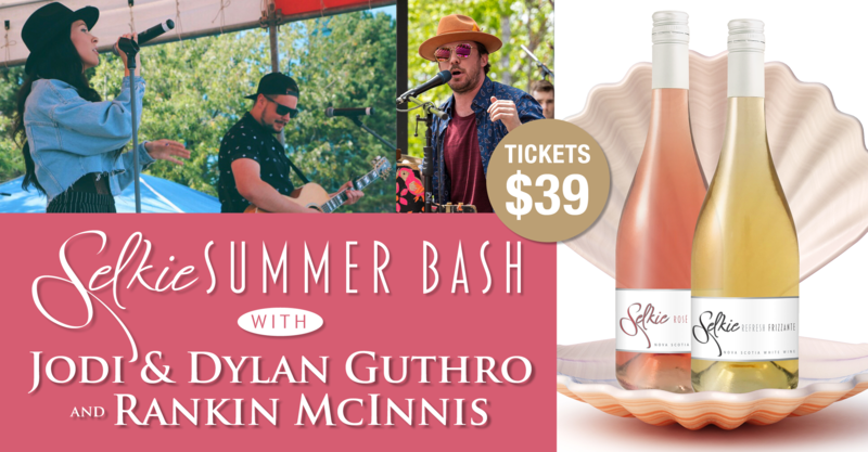 Selkie Summer Bash with Jodi & Dylan Guthro and Rankin McInnis