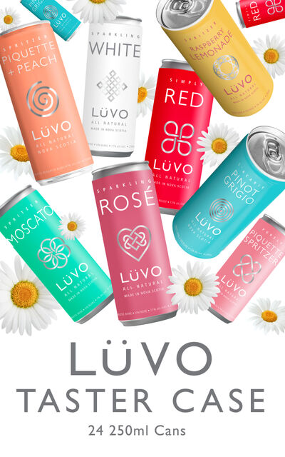 LÜVO taster Case | 24 x 250ml canned wines