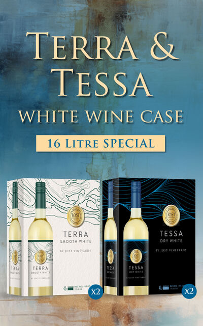 Jost Terra and Tessa White Wine 16L Case