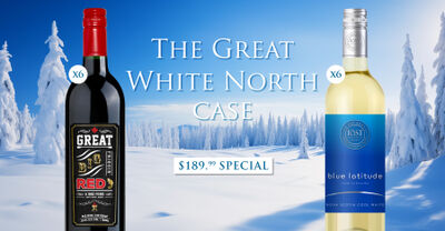 The Great White North - Wine Case