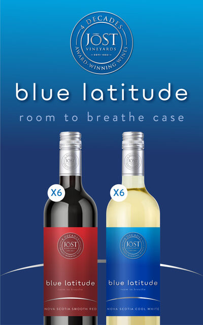 Jost Blue Latitude Room to Breathe Case of Red and White