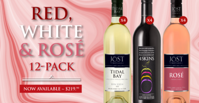 Jost Red, White & Rosé 12-Pack